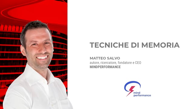 Le tecniche di memoria MINDPERFORMANCE