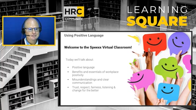 Using positive language SPEEXX