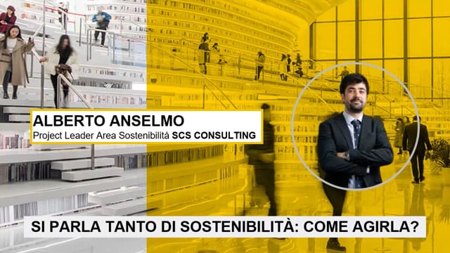 La sostenibilità è una moda? SCS Consulting