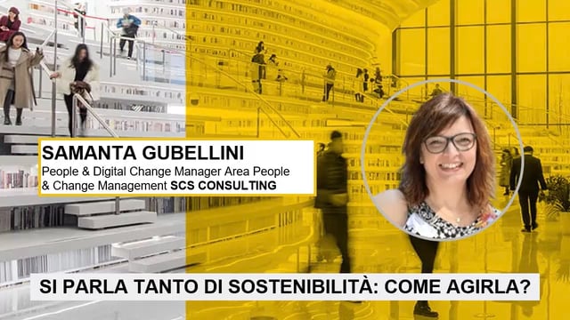 La leadership sostenibile SCS Consulting