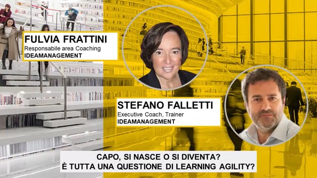 Il capo come coach IDEAMANAGEMENT