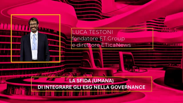 Introduzione alla governance ESG ESG ACADEMY